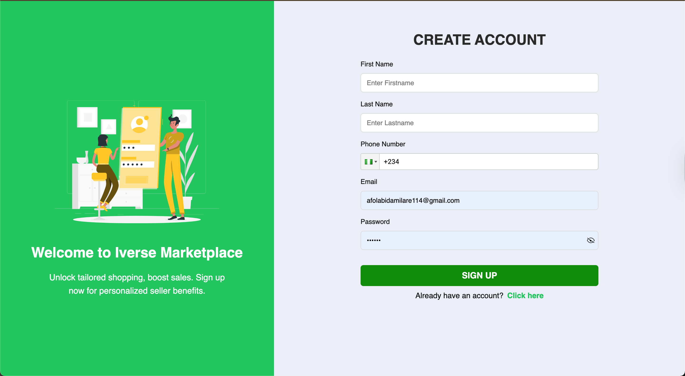 Iverse Digital Marketplace preview